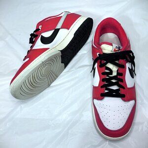 Nike Dunk Low Split Chicago White/Red/Black/Grey (DZ2536-600) Men's Size 12